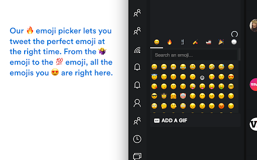emoji picker tweet perfect emoji right time. From emoji emoji, emojis right here. @0060080 