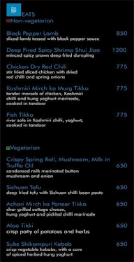 Blue Star Bar menu 3