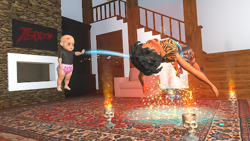 Screenshot Scary Baby Evil Pink Baby Game