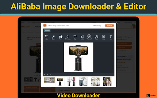 AliBaba Image Downloader & Editor Video Downloader 