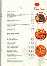 Hotel Miland Palace menu 5