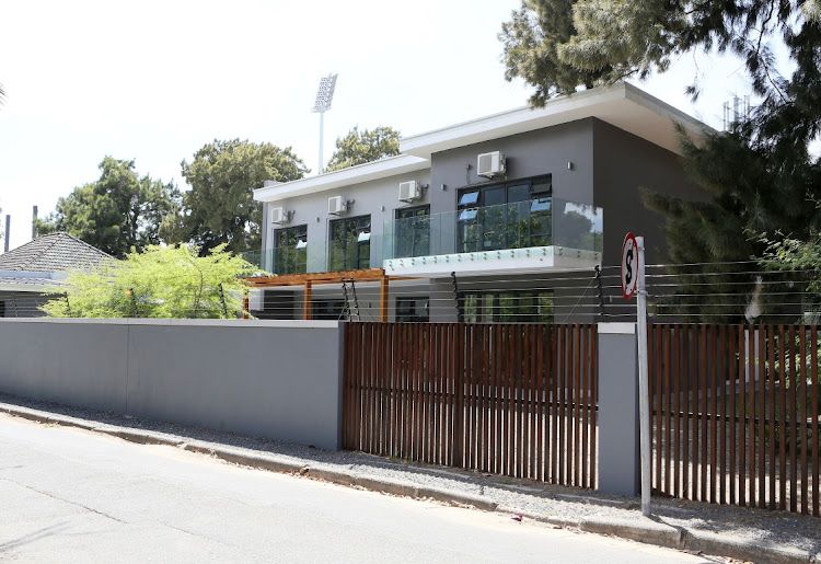 The Prasa house in Newlands where board chair Leonard Ramatlakane is staying while his house is being renovated