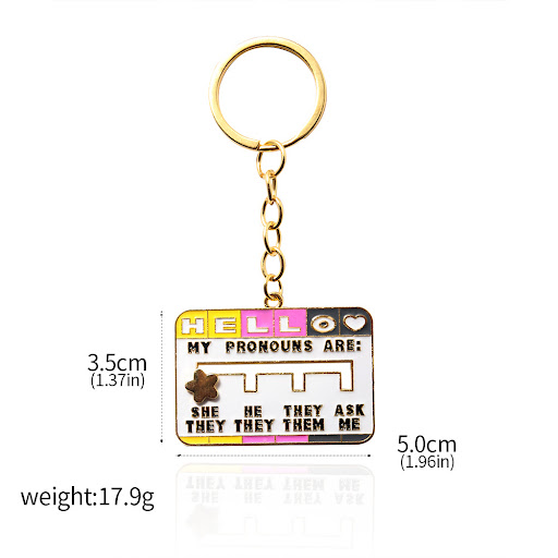 Title 13, New Social Pronoun Sliding Selection Cartoon Br...
