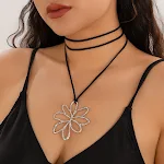 01 White K Necklace 6479
