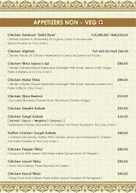 Sepoy's Phirangi menu 7