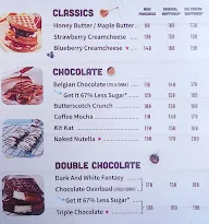 The Belgian Waffle Co. menu 3