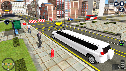 Screenshot Car driving limousine car game