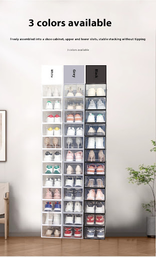 Title 7, Household Storage Box Dustproof Shoe Rack Simpl...