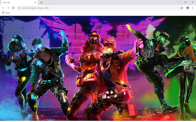 Garena Free Fire HD Wallpapers and New Tab