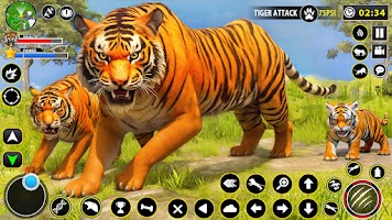 Tiger Simulator Lion games 3D Screenshot