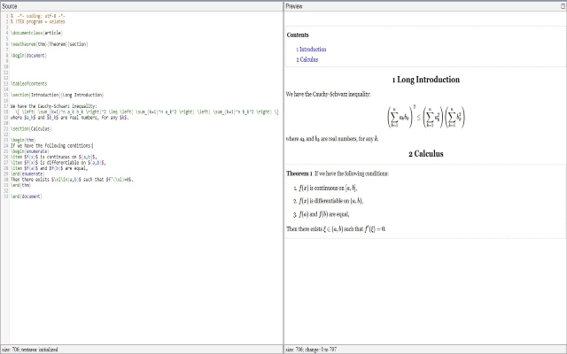 Math Equations Editor / Latex Editor chrome extension