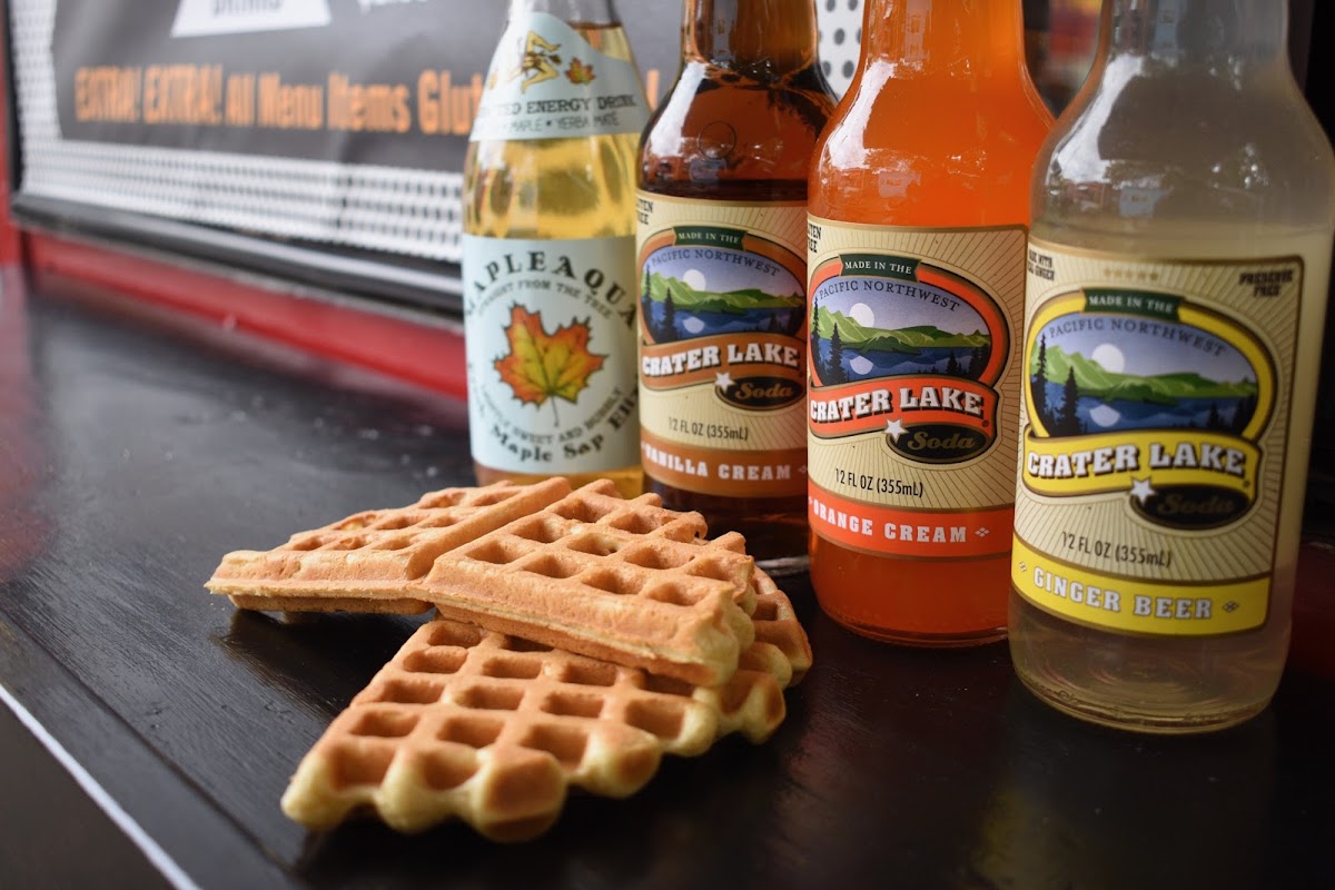 Gluten-Free Waffles at The Portland Press