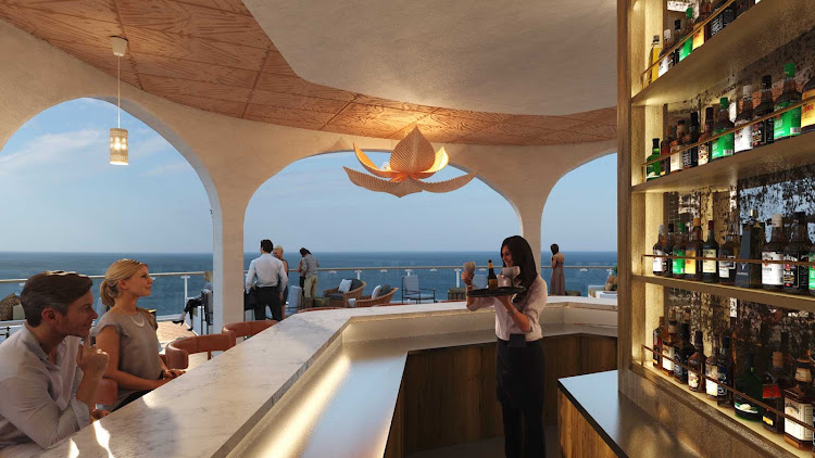 The Sunset Bar on Celebrity Beyond, due to debut in April 2022. 