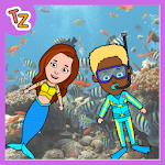 Cover Image of Download My Tizi Town - Underwater Mermaid Games for Kids 1.0 APK