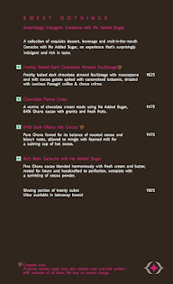 Fabelle Chocolates menu 8