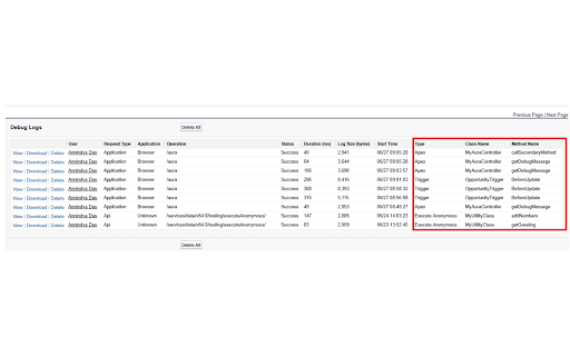 Salesforce Debug Log Enhancer