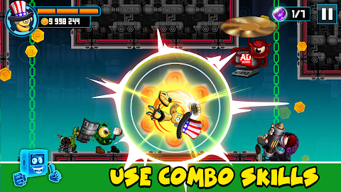 Kick the Man - Free shooting Action platformerのおすすめ画像3