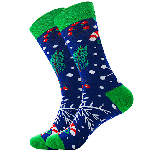 Title 5, Herrensocken Weihnachtsmann Elch Herren Mid-Tub...