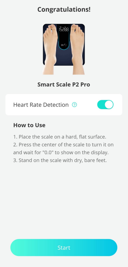 eufy Smart Scale P2, Digital Bathroom Scale with Wi-Fi, Bluetooth