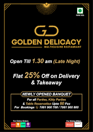 Golden Delicacy menu 1