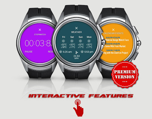 Watch Face - Material Interactive