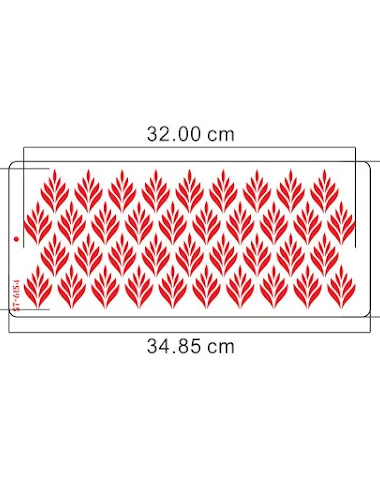 Wheat Ear Printing Template Cake Sp - 2