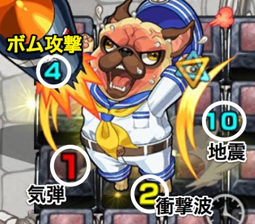 モンスト ソルティドッグ二等水兵 極 適正キャラと簡単な攻略方法 モンスト攻略wiki