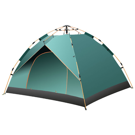 Title 4, Double-decker automatic camping tent for outdoo...