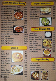 Sarvajanik Hindu Hotel menu 2