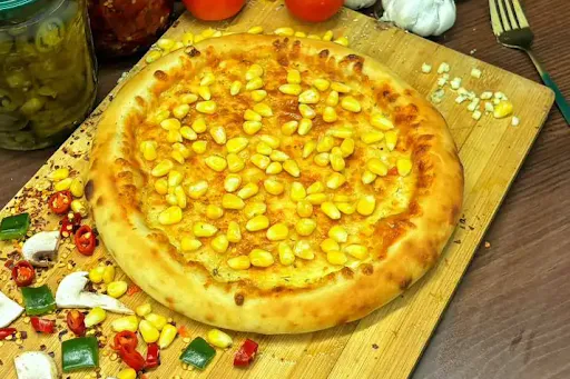 Corn And Cheese Pizza