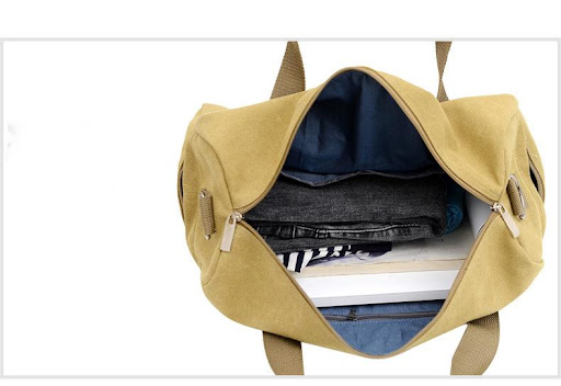 Title 6, Mens Travel Canvas Bag, Going Out Duffel. Dura...