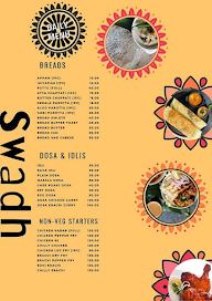 Swadh Foods menu 2