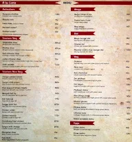 Esplanade - Streets menu 2