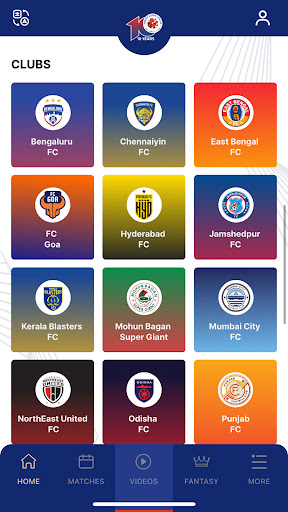 Screenshot Indian Super League Official