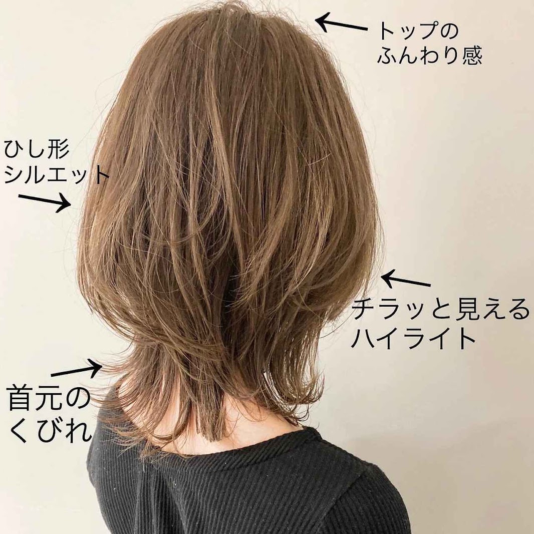 襟足長め ウルフヘア が今っぽい 人気ヘア特集 Trill トリル