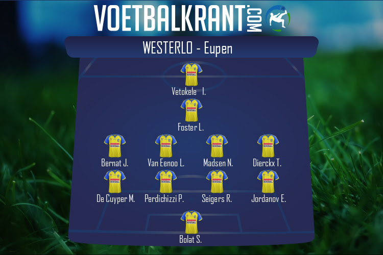 Opstelling Westerlo | Westerlo - Eupen (28/08/2022)