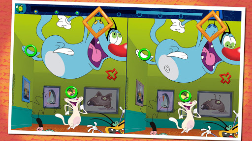 Oggy and the Cockroaches - Spot The Differences