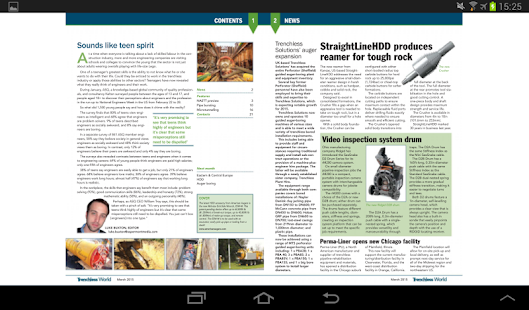 World Tunneling & Trenchless Screenshots 7