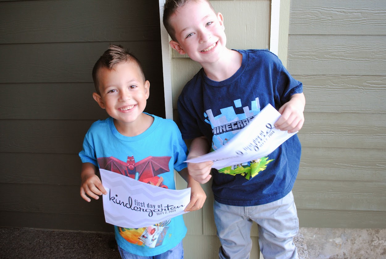 First day of school Printables