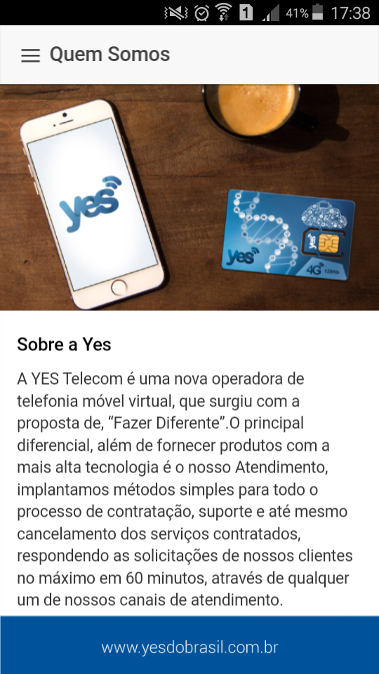Yes Brasil Screen 3