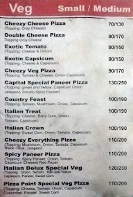 Pizza Point menu 1