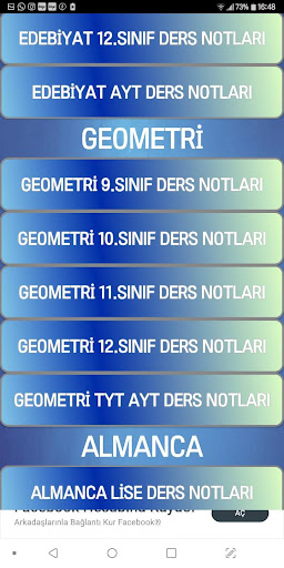 Lise TYT AYT Bütün Dersler Notları 2020İnternetsiz