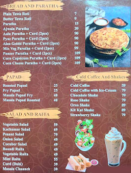 The Dinner Box menu 2