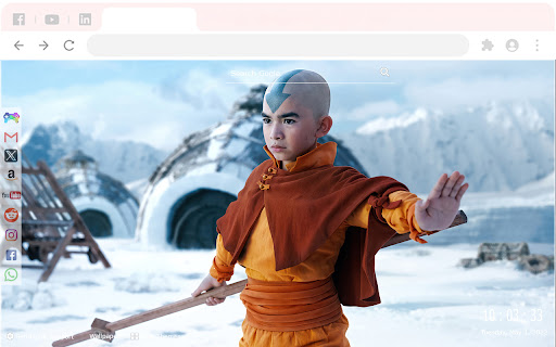 Avatar The Last Airbender New Tab Experience