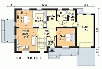 WB-3478 - Rzut parteru