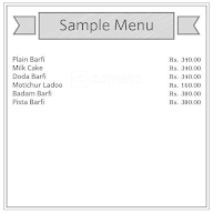 Sai Bikaner Sweets menu 1