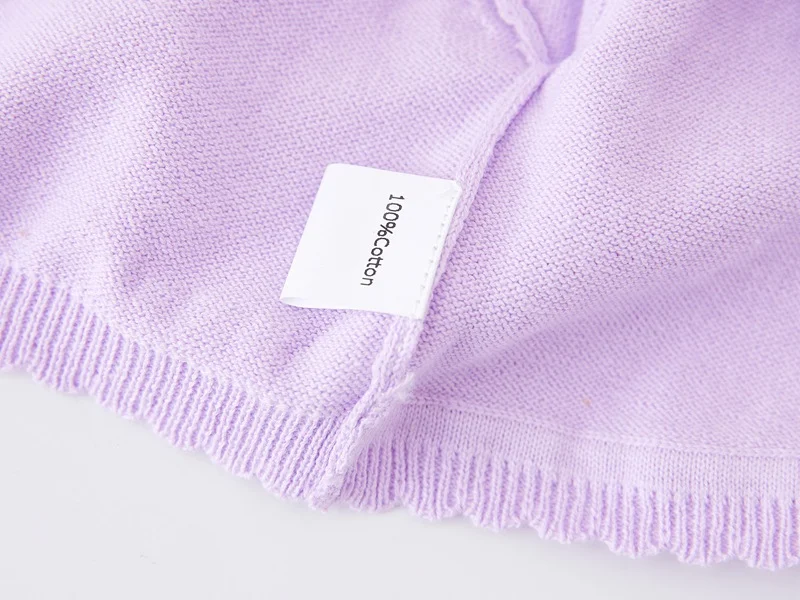 Koreaanse gebreide cardigan voor meisjes, ronde hals, kindertrui voor medium en grote maten, warme en stijlvolle omslagdoek.
