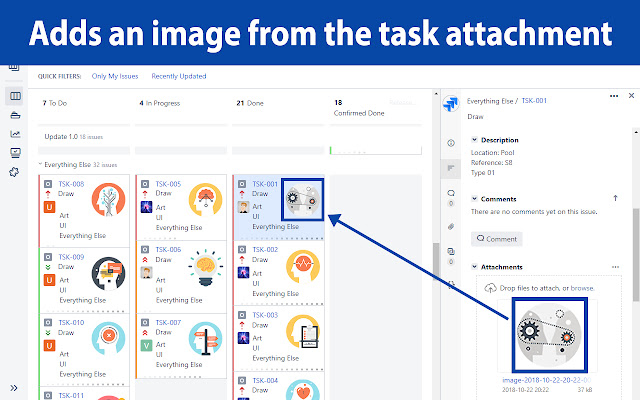 Jira Thumbnail chrome extension