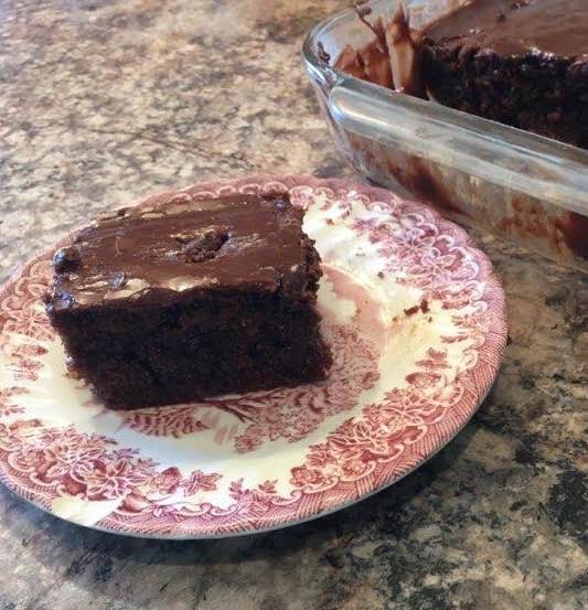 Old Fashioned Cola Cake with Cola Frosting image