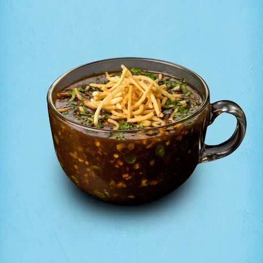 Veg Manchow Soup With Crispy Noodles